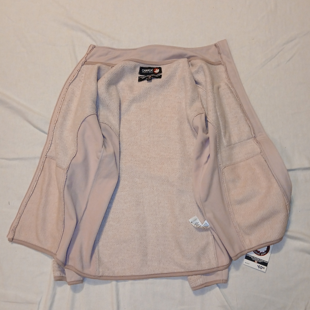 NWT Sz.L Womens Canada Weather Gear Zip Up Jacket - Picture 9 of 9